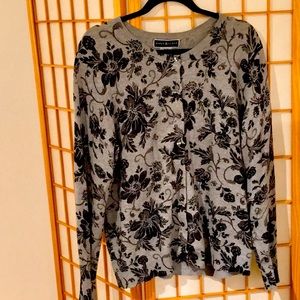 Karen Scott lightweight Long Sleeve Cardigan